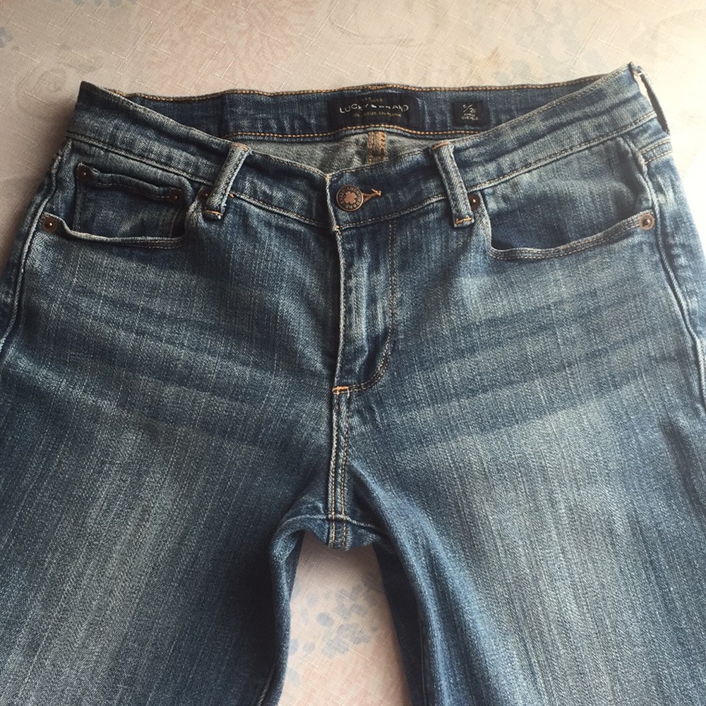 Lucky Brand Sweet Straight Jeans 9” Rise, 6/28 Ankle Cheville